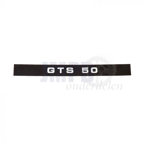 Sticker Zundapp GTS50 Zwart/Wit