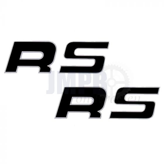 Framestickerset Kreidler RS Groot Zwart/Wit 90X30MM