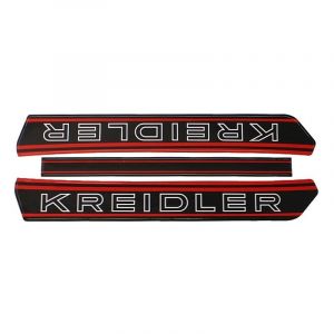 Tankstickers Kreidler Zwart/Rood