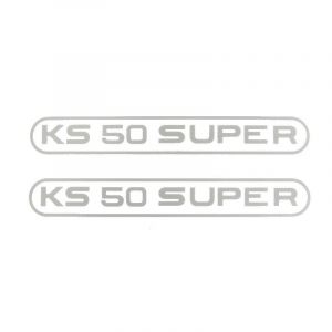 Stickerset Tank Zundapp KS50 Super Grijs