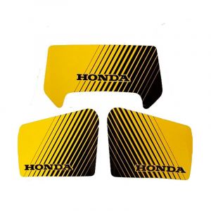 Stickerset Honda MT50 Geel / Zwart 3-Delig