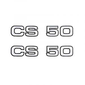 Stickerset Zundapp CS50 - 2-delig