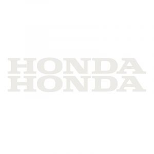 Stickerset Honda Woord Wit 22CM