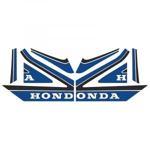 Stickerset Honda MB50 Blauw/Wit