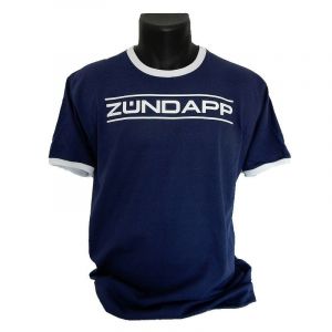 T-Shirt Zundapp Blauw / Wit