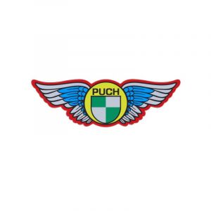 Sticker Puch Wings Rood/Wit/Blauw