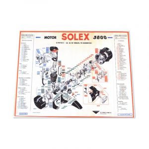 Poster "Motor Solex 3800" Herdruk
