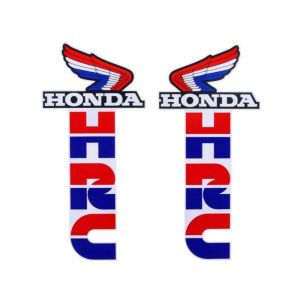 Stickerset Honda HRC Rood/Blauw/Wit 190X90MM