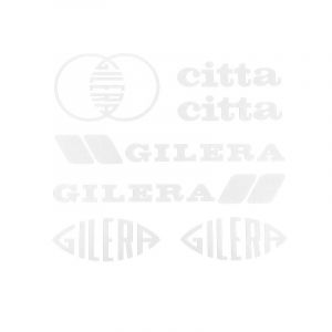 Stickerset Gilera Citta Wit 7-Delig