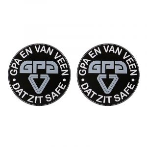 Stickerset Rond GPA & Van Veen Kreidler