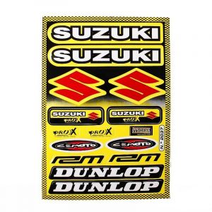 Stickerset Dunlop / Suzuki