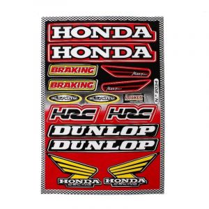 Stickerset Dunlop / Honda