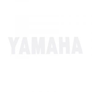Sticker Yamaha Wit Groot