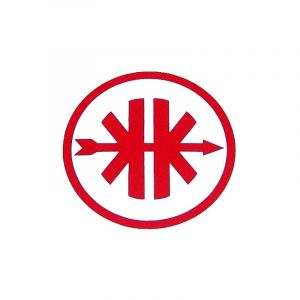 Transfer KK Logo Kreidler - Rood - 45MM