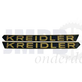 Kreidler Tankstickers Goud 385X36MM