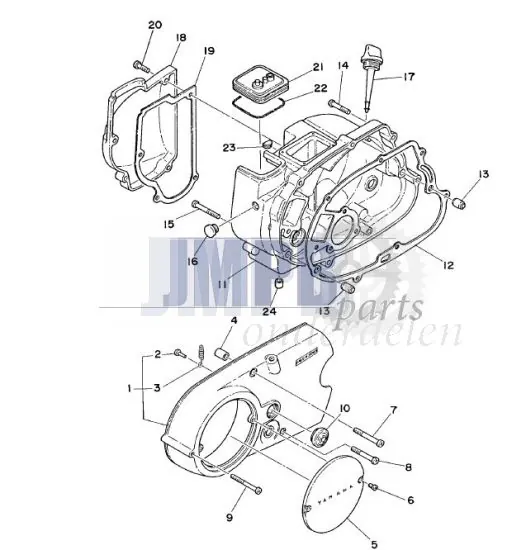 Carterdeksels Yamaha FS1 DX
