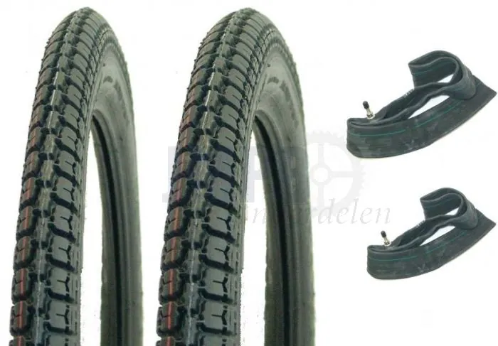 17 Inch Set Deestone Banden D776 2.25X17 + Binnenbanden