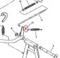 Splitpen Stabilisatiestang / Rempedaal Yamaha FS1/DT Remake