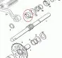 Keerring Trapas Tomos 16X24X7