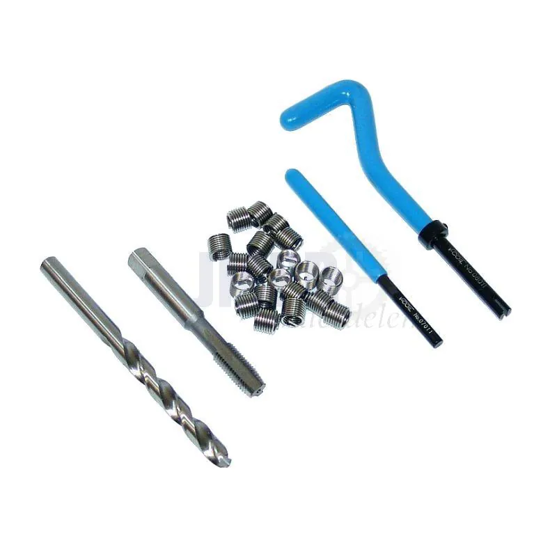 Inserto de acero inoxidable con brida Proceso CNC Inserto roscado para metal bla