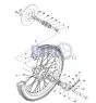 Voorwiel Yamaha FS1 DX