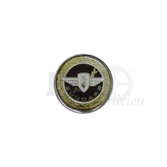 Sticker Zundapp Logo Goud/Zwart Rond 41MM
