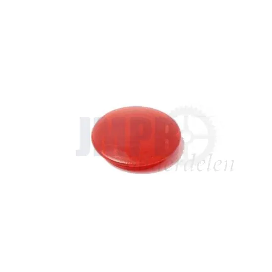 Dopje Rood in Remankerplaat Achterzijde Puch Maxi