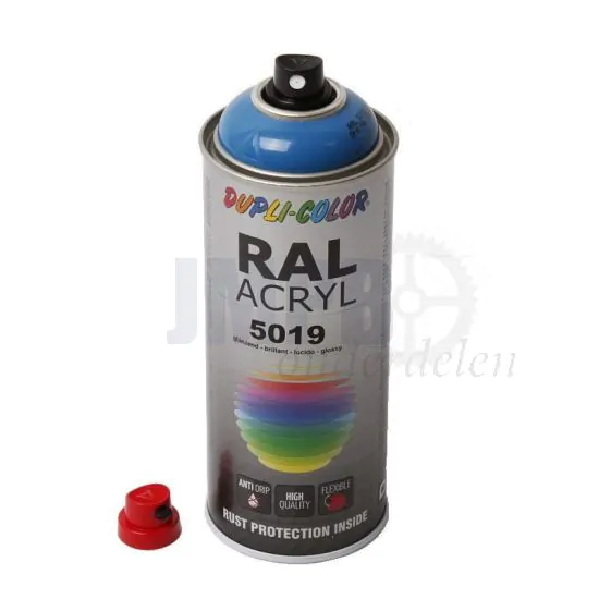 Dupli Color Spuitlak RAL 5019 Capri Blauw - 400ML