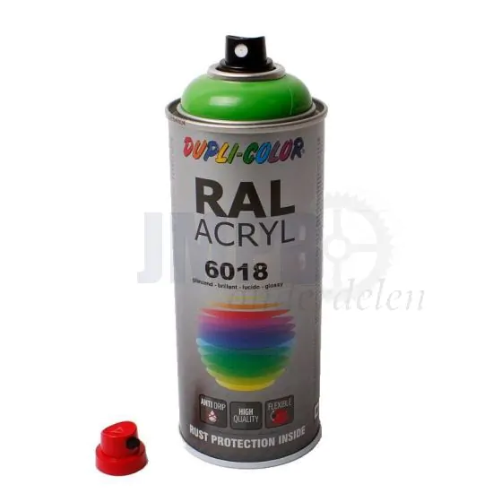 Dupli Color Spuitlak RAL 6018 Geelgroen - 400ML