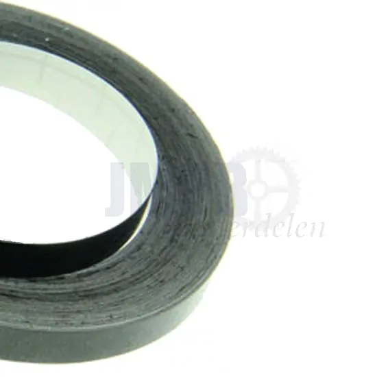 Bies / Striping Zwart 3MM - 10 meter