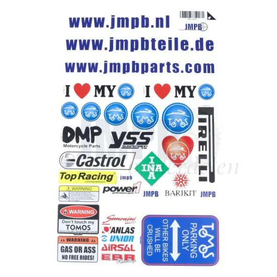 Stickerset JMPB Tomos
