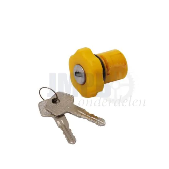 Olietankdop met Slot Geel Honda MT/MB
