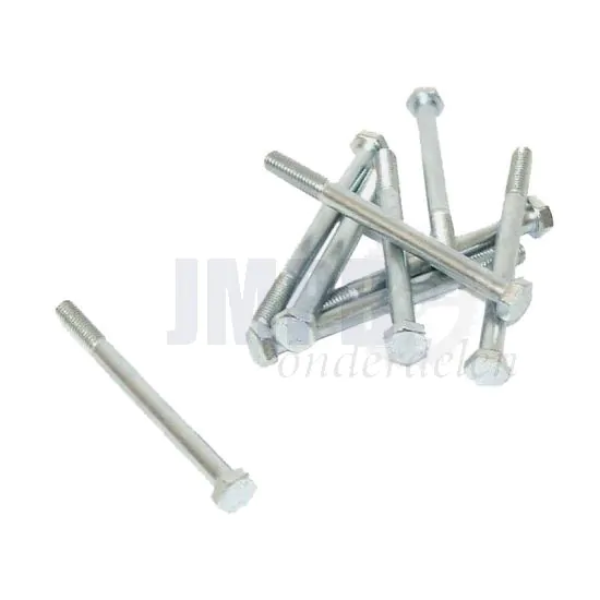 Bout Zeskant M8X140 Verzinkt Din 931