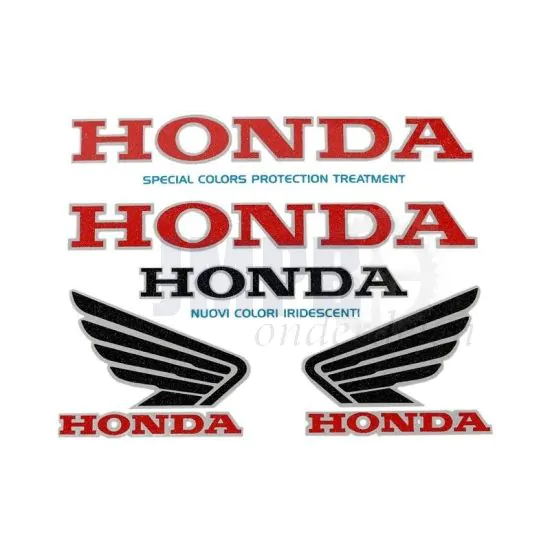 Stickerset Honda Klein 5-Delig