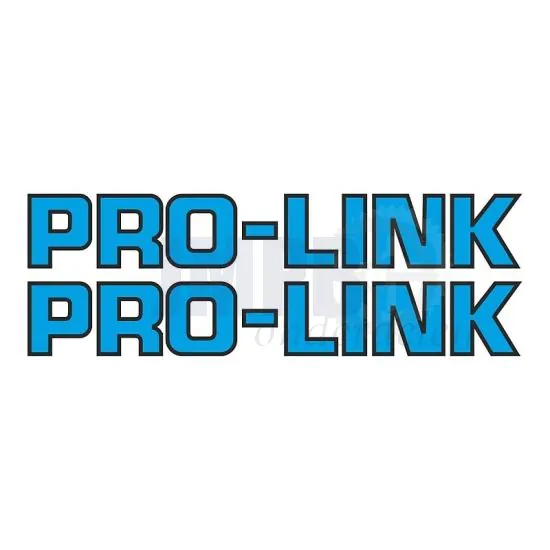 Stickerset Pro-Link Blauw 29CM