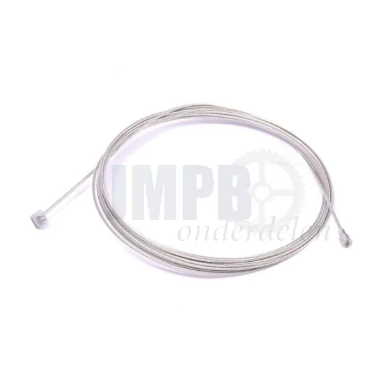 Kabel Rem/Koppeling Uni RVS 300CM Nippel 5.5X10 & 7X6
