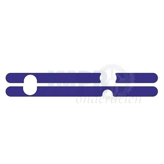 Stickerset Voor Motorschermen Paars Gilera Citta
