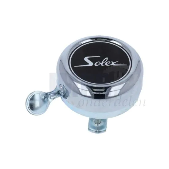 Bel Chroom Solex Zwart