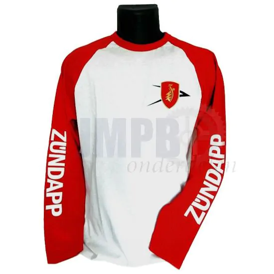 Long Sleeve Zundapp Rood/Wit