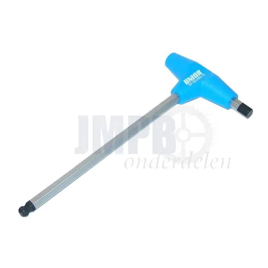 Unior T-Greep Inbussleutel Kogelkop 10MM