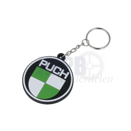 Sleutelhanger Puch Soft Rubber Rond