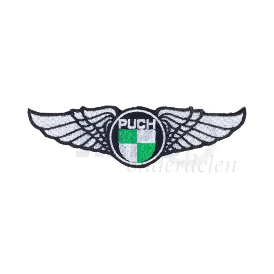 Strijkembleem Puch Wings