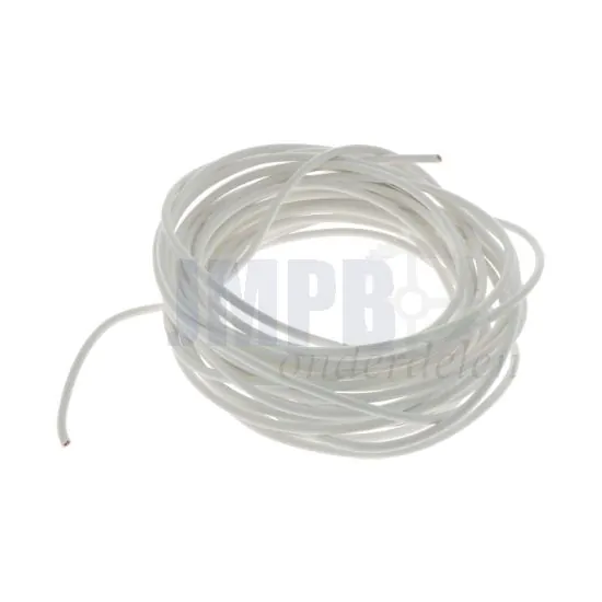 Electrisch Draad 3 Mtr Verp. - 1.0MM² Wit