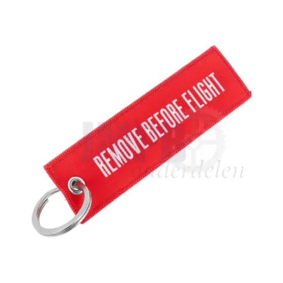 Sleutelhanger "Remove Before Flight"