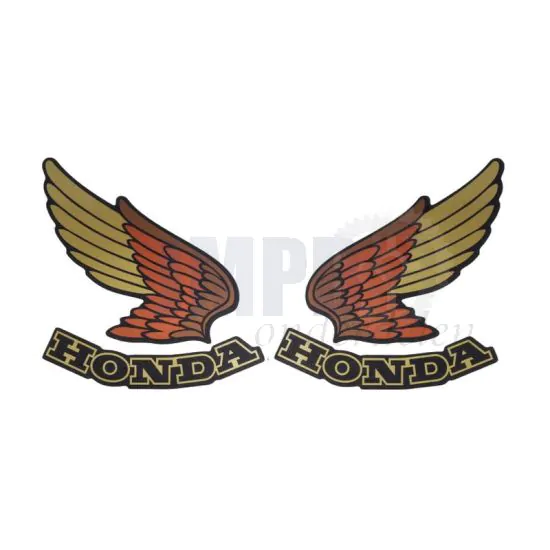 Stickerset Honda Wings Classic 90X100MM