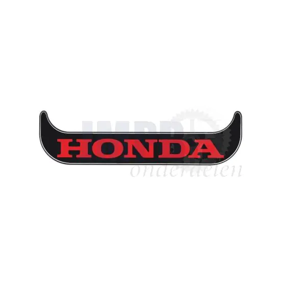 Sticker Plaathouder Smal Honda
