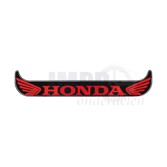 Sticker Plaathouder Breed Honda