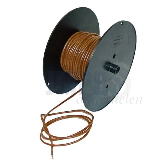 Electrisch Draad 4.0MM² Bruin Per Meter