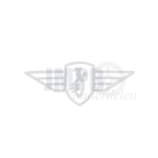Zundapp Cockpit Sticker Wit