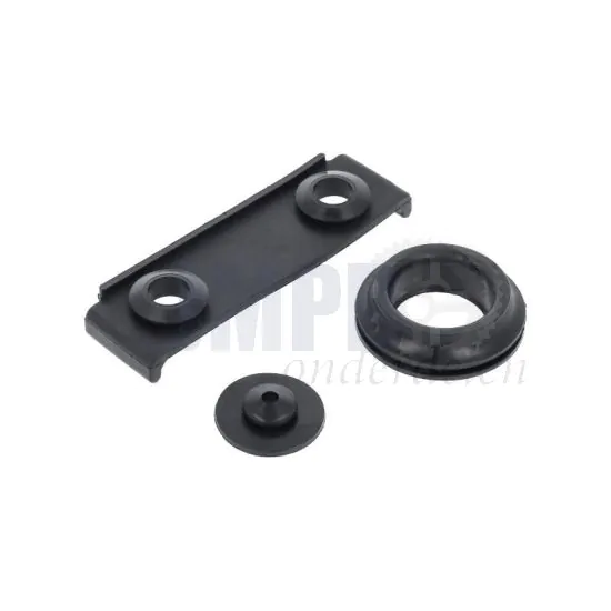 Rubberset achterspatbord Honda MT